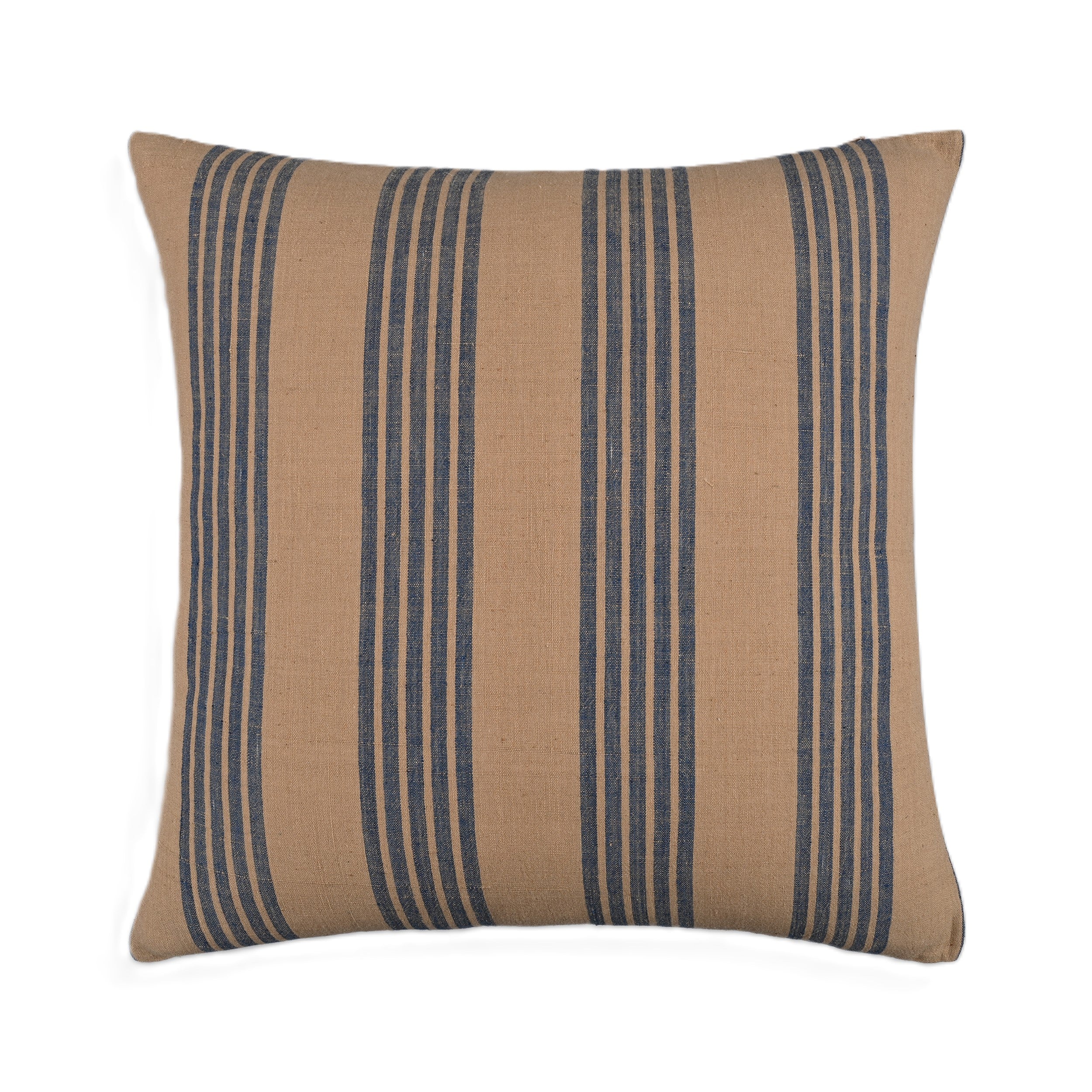 Striped Organic Cotton Pillow Cover