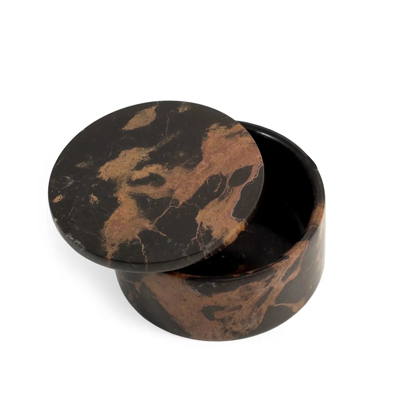 Tiger Eye Round Box