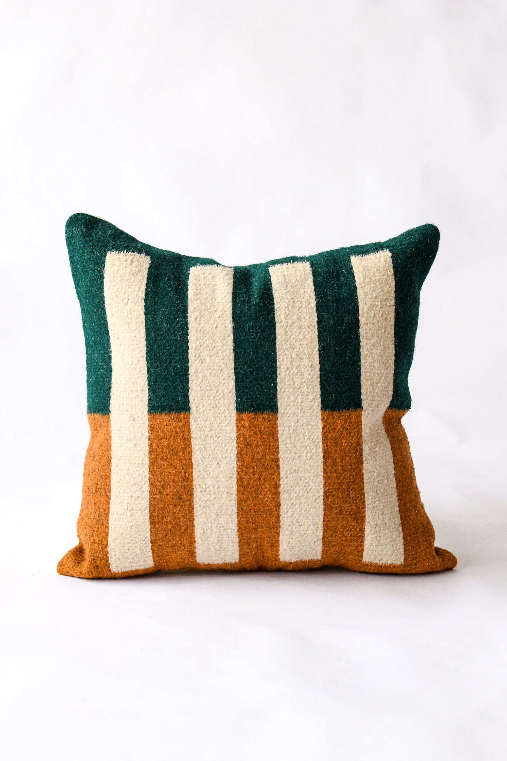 Wool Tri Colored Pillow Nº2