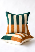 Wool Tri Colored Pillow Nº2