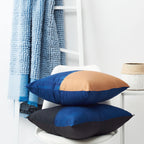 Mulberry Silk Colour Block Pillow
