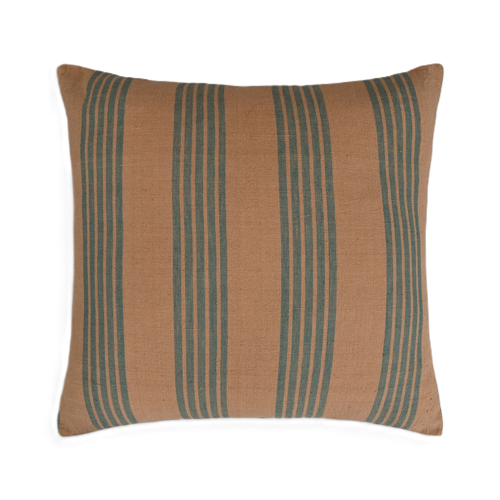 Striped Organic Cotton Pillow Cover