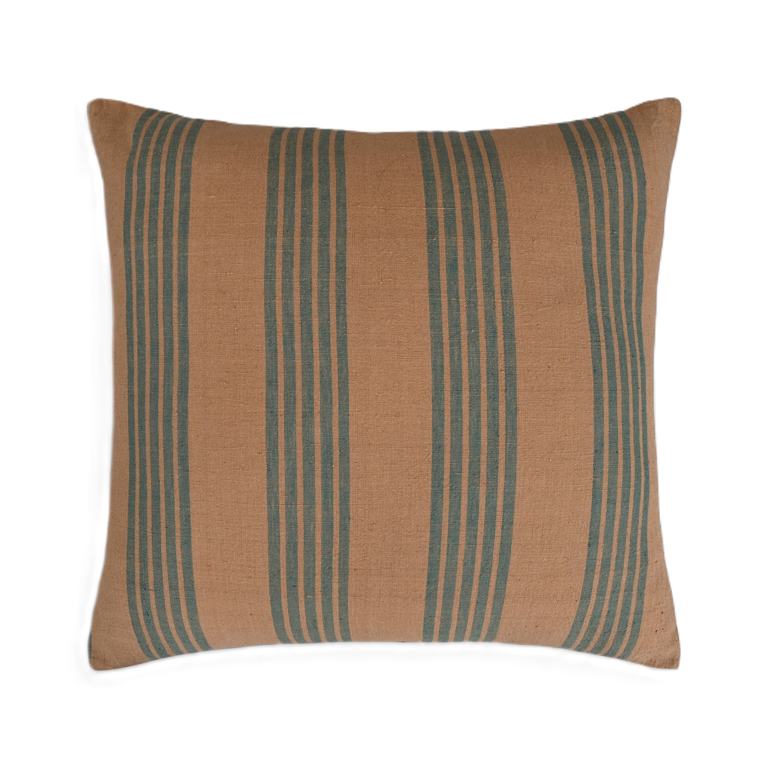 Striped Organic Cotton Pillow Cover