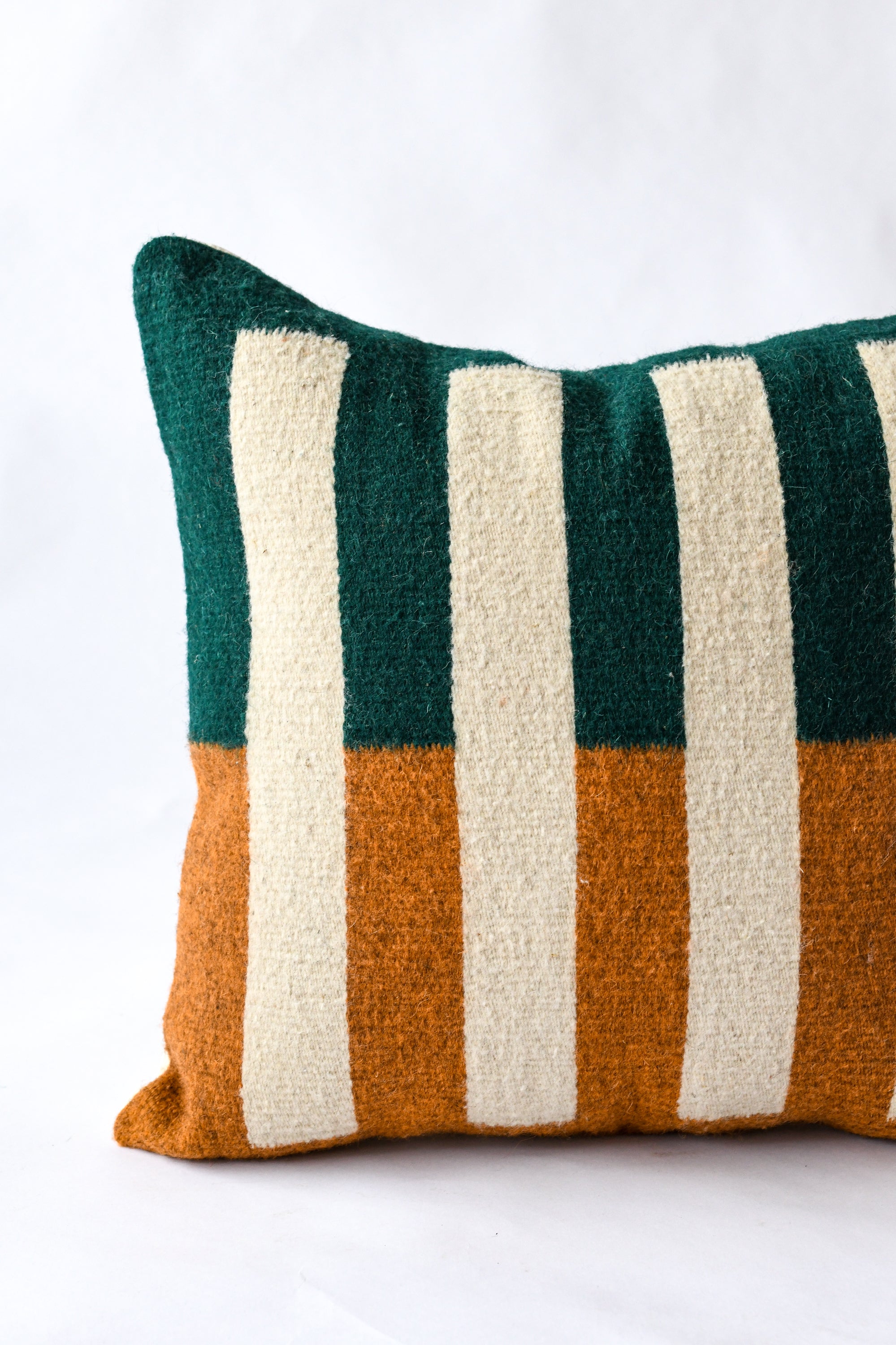 Wool Tri Colored Pillow Nº2