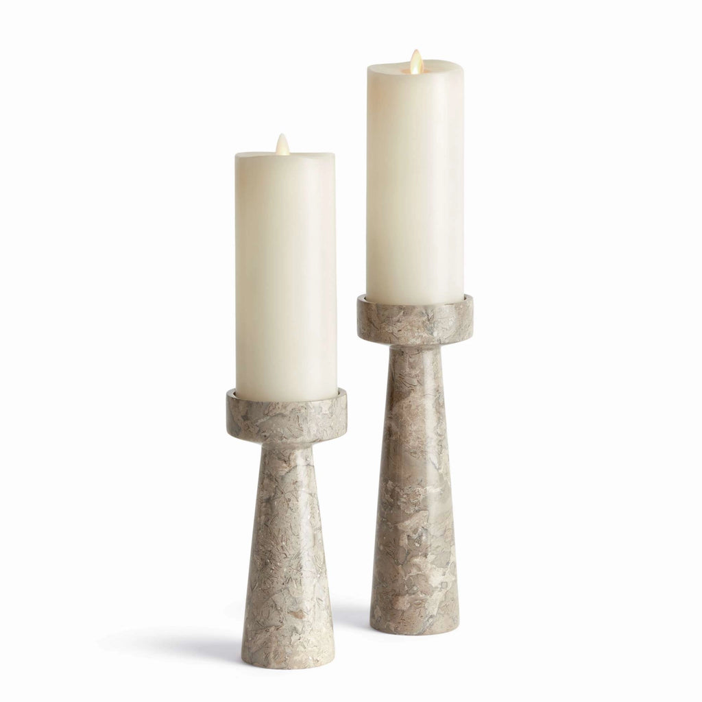 Terrene Candle Stand Duo