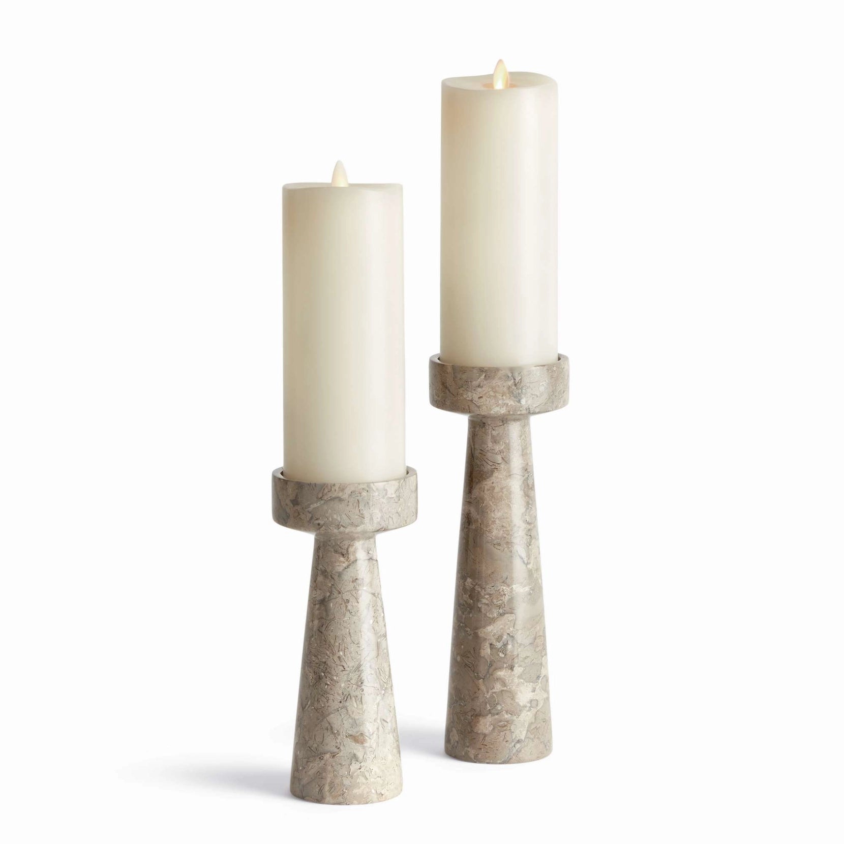Terrene Candle Stand Duo