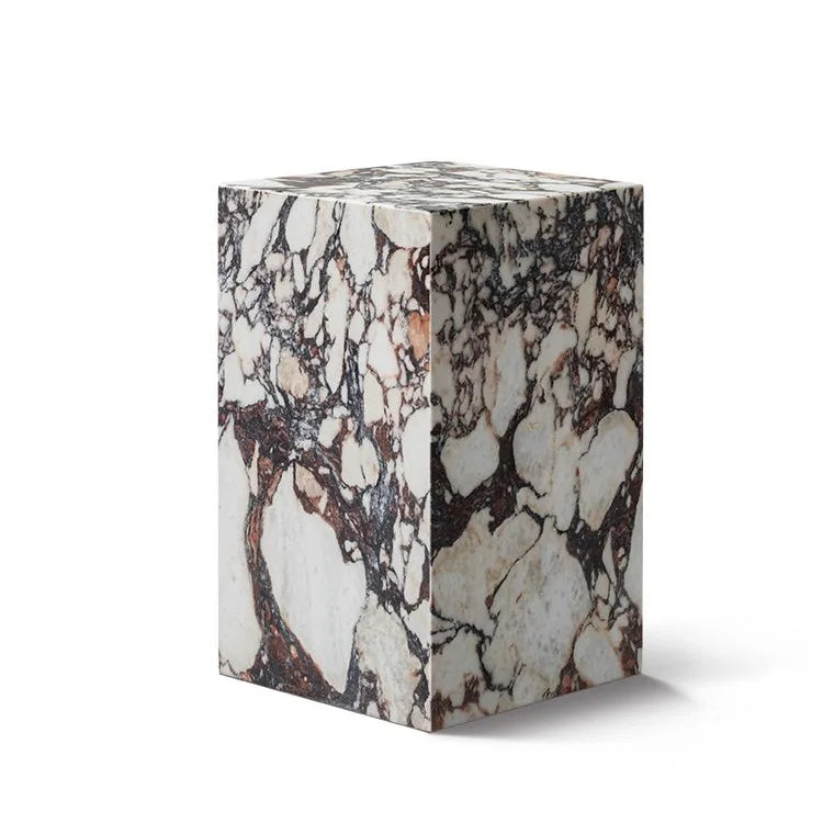 Aylock Marble Plinth Occasional Table