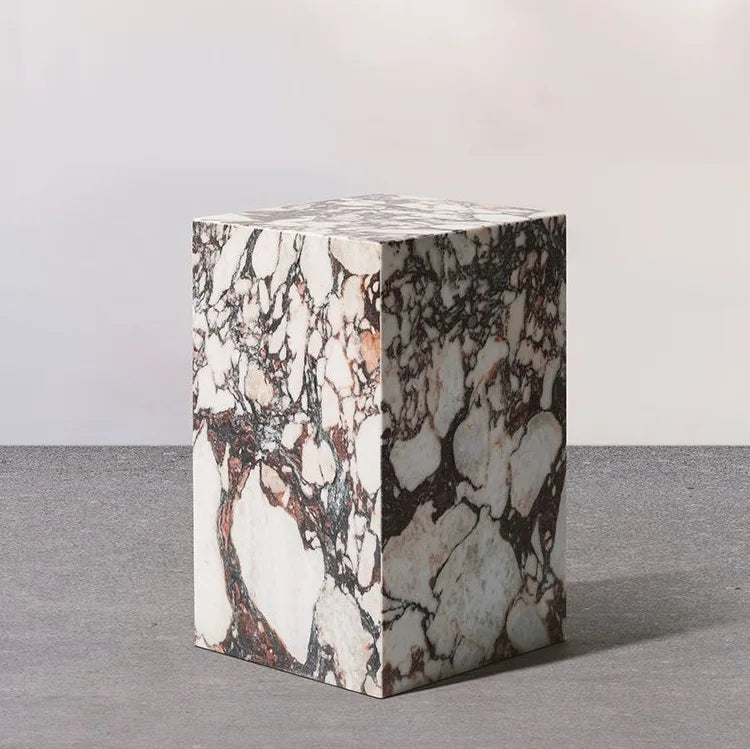 Aylock Marble Plinth Occasional Table
