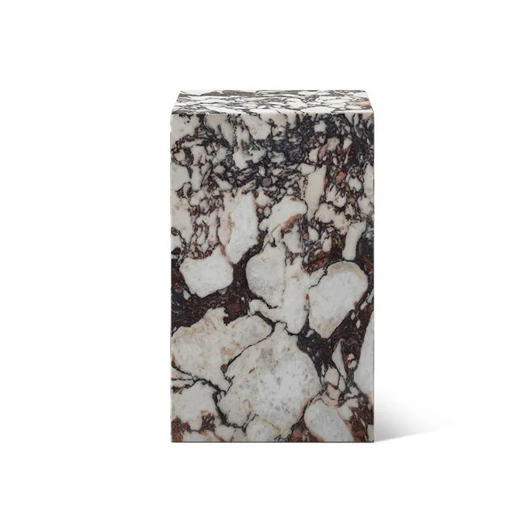 Aylock Marble Plinth Occasional Table