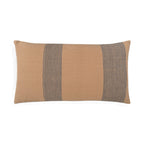 Striped Organic Cotton Lumbar Pillow Cover
