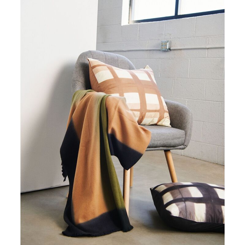 Mulberry Silk Shibori Print Pillow