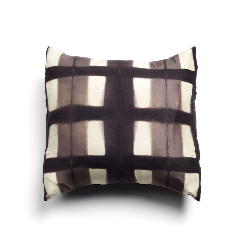 Mulberry Silk Shibori Print Pillow