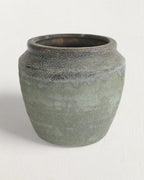 Earthy Blue Planter Pot
