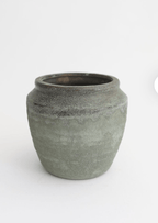 Earthy Blue Planter Pot